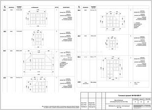 Ведомость оконных конструкций