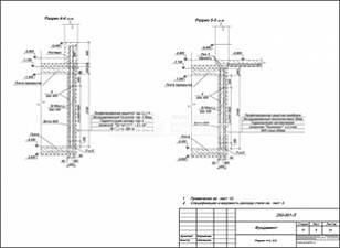 Разрез 4-4, 5-5