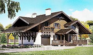 Проекты домов с гаражом, Рыбница